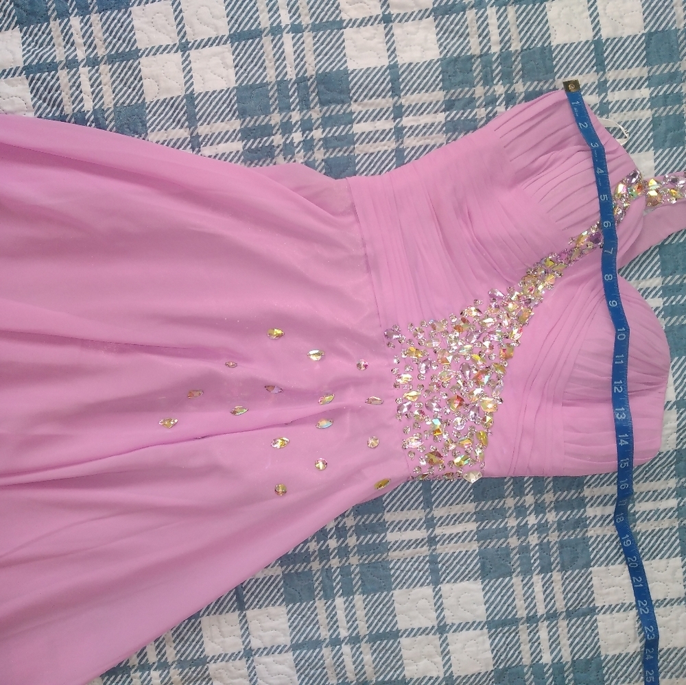 Maxi wedding dressone shoulder size s - Picture 7 of 14